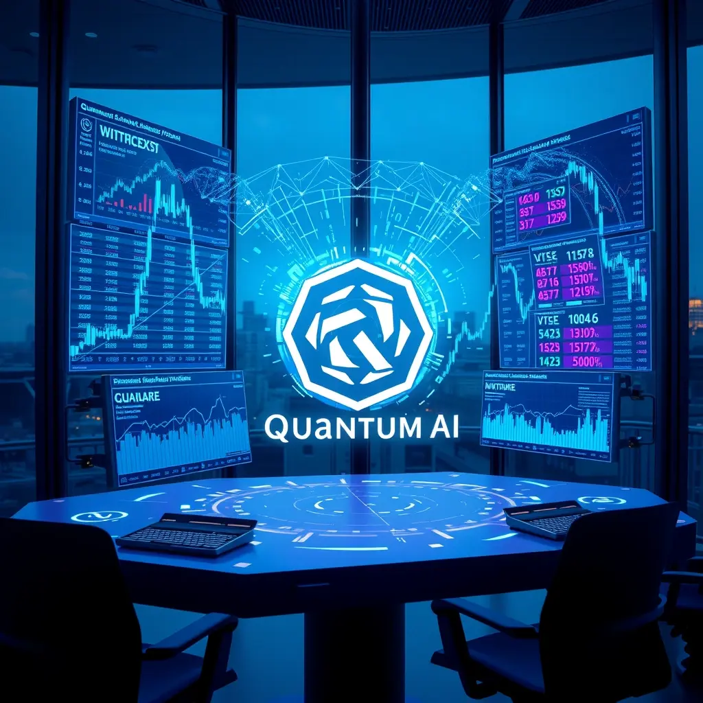 Quantum AI Trading Platform Interface